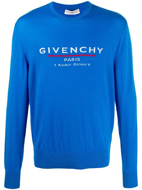 Givenchy Logo intarsia